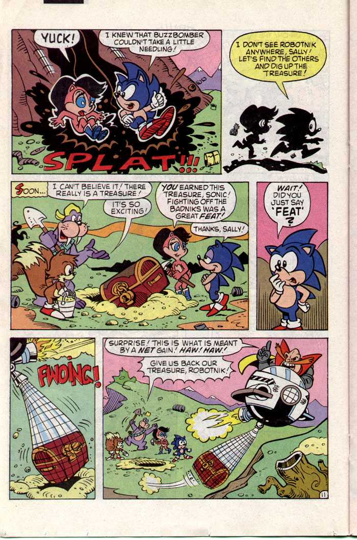 Sonic - Archie Adventure Series February 1994 Page 11